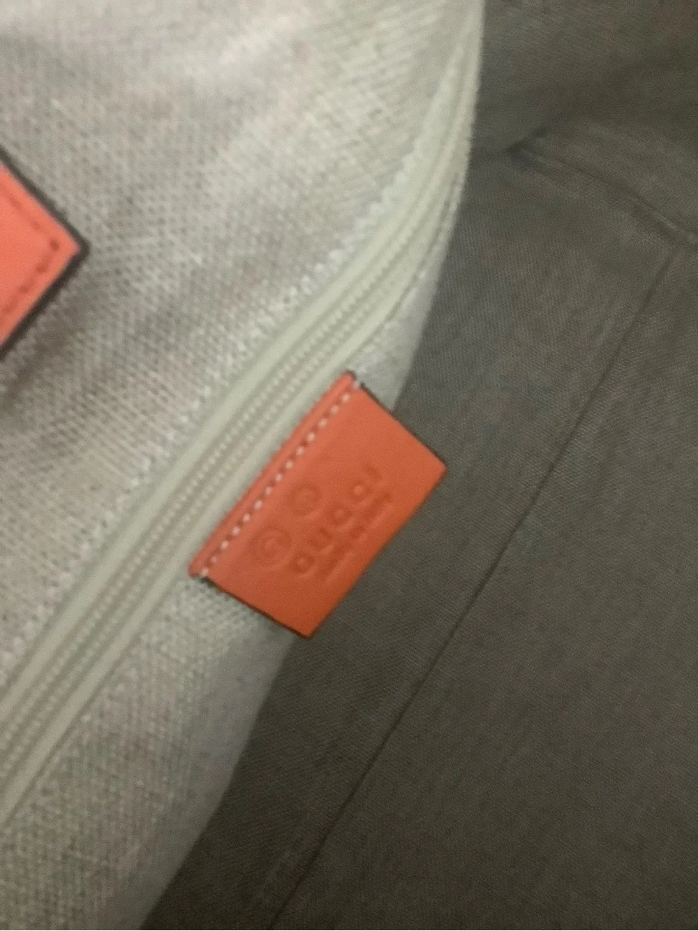 Gucci Microguccissima Joy Orange Leather Tote Bag